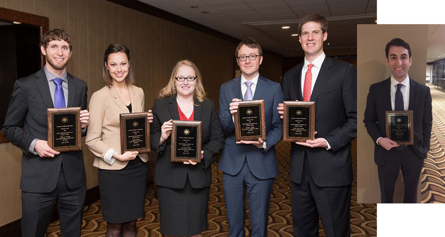 2016 Distinguished Bankruptcy Law Students